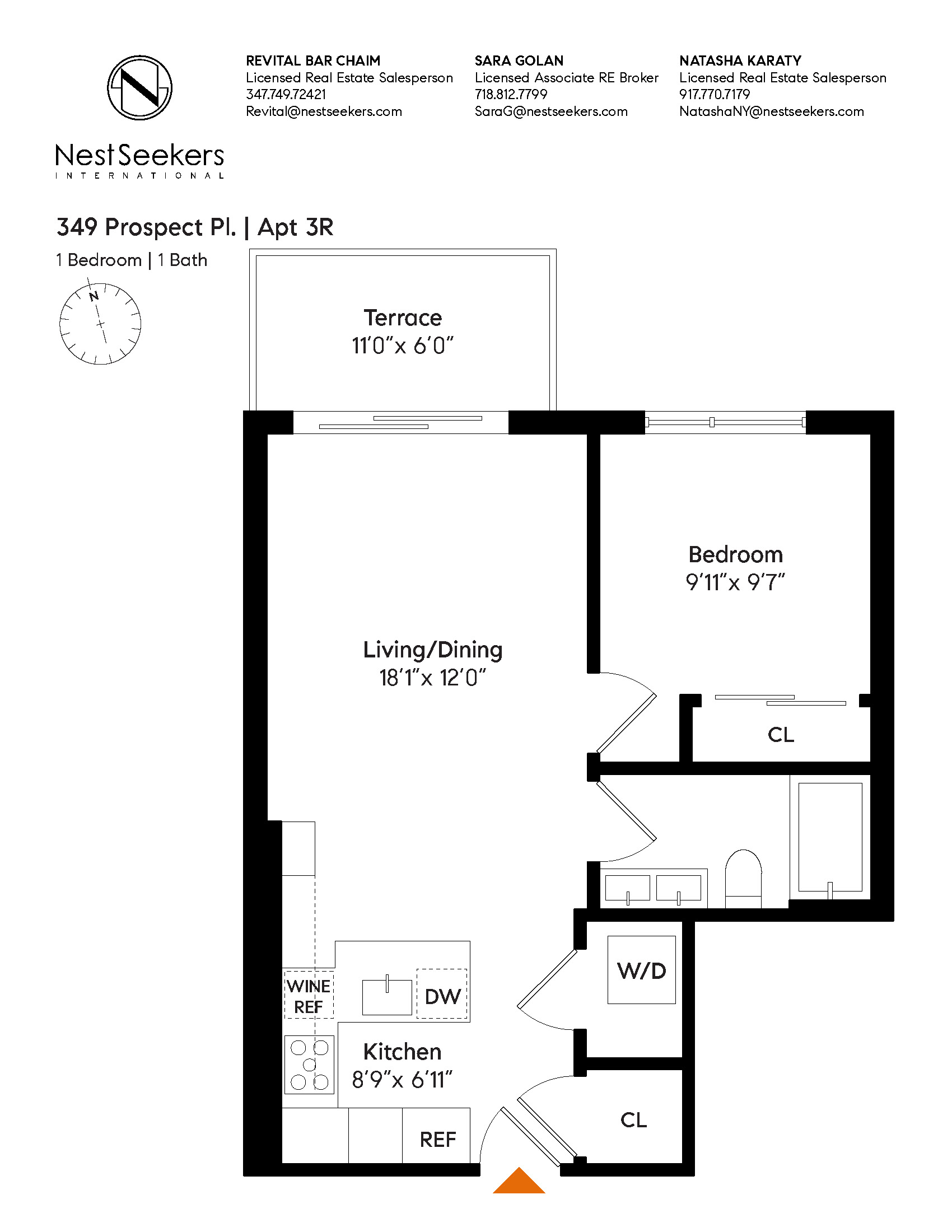 #2 photo, 349 Prospect Place, 展望高地 Prospect Heights , New York 11238