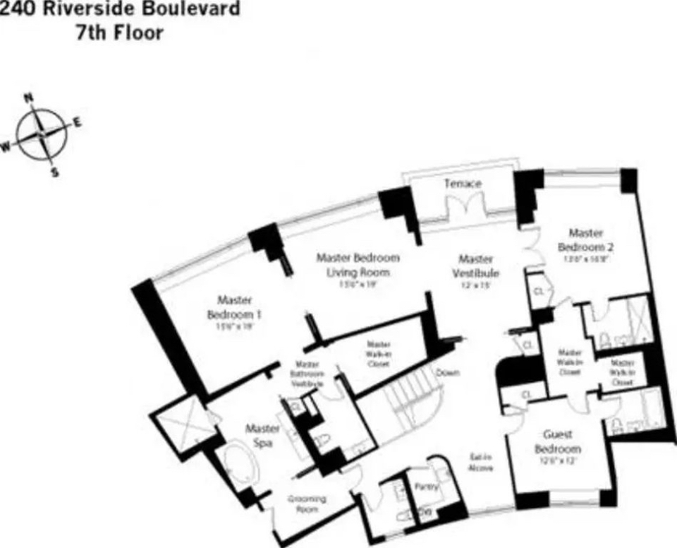 #6 photo, 240 Riverside Boulevard #6A, 曼哈頓 上西城 Upper West Side , New York 10069