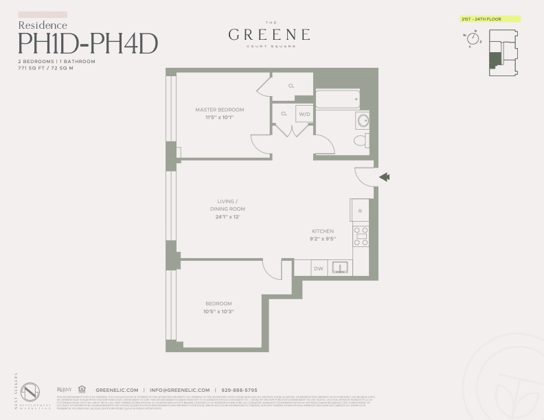 #2 photo, 45-30 Pearson Street #PH3D, 皇后區 長島城 Long Island City , New York 11101