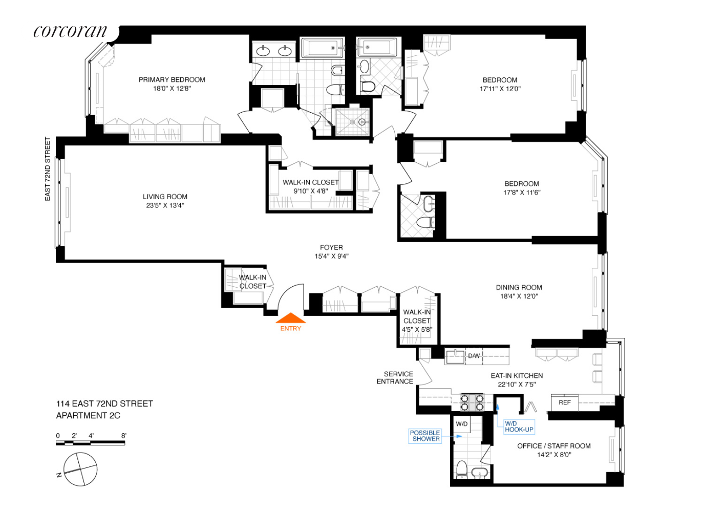 #1 photo, 114 E 72ND Street, 曼哈顿 上东城 Lenox Hill , NY 10021