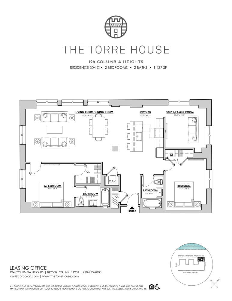 #1 photo, 124 Columbia Heights, 布鲁克林 Brooklyn Heights , NY 11201