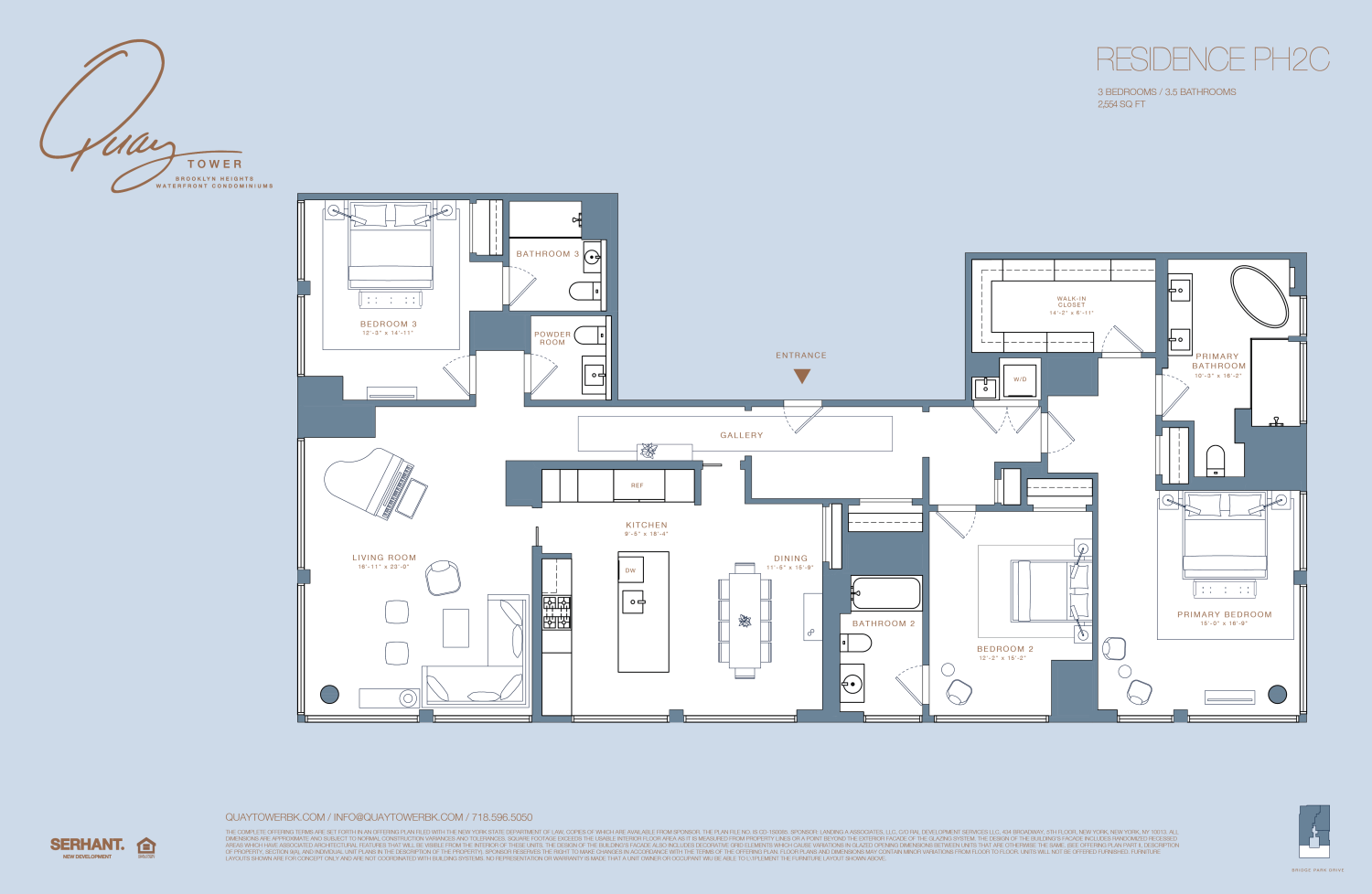 #2 photo, 50 BRIDGE PARK Drive, ブルックリン区 Brooklyn Heights , NY 11201