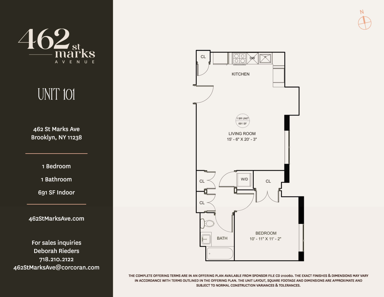 #2 photo, 462 ST MARKS Avenue, ブルックリン区 Crown Heights , NY 11238