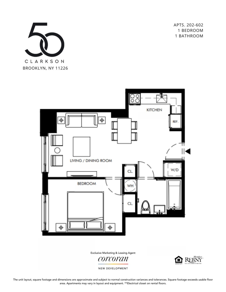 #1 photo, 50 CLARKSON Avenue 202, Flatbush , NY 11226
