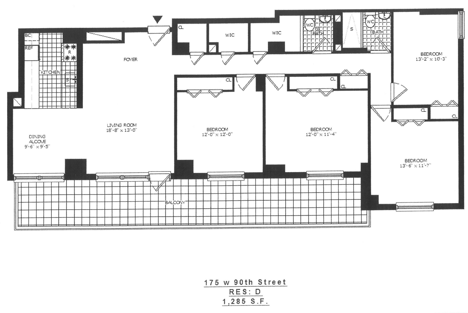 #1 photo, 175 West 90th Street 2D, 曼哈顿 上西城 Upper West Side , NY 10024