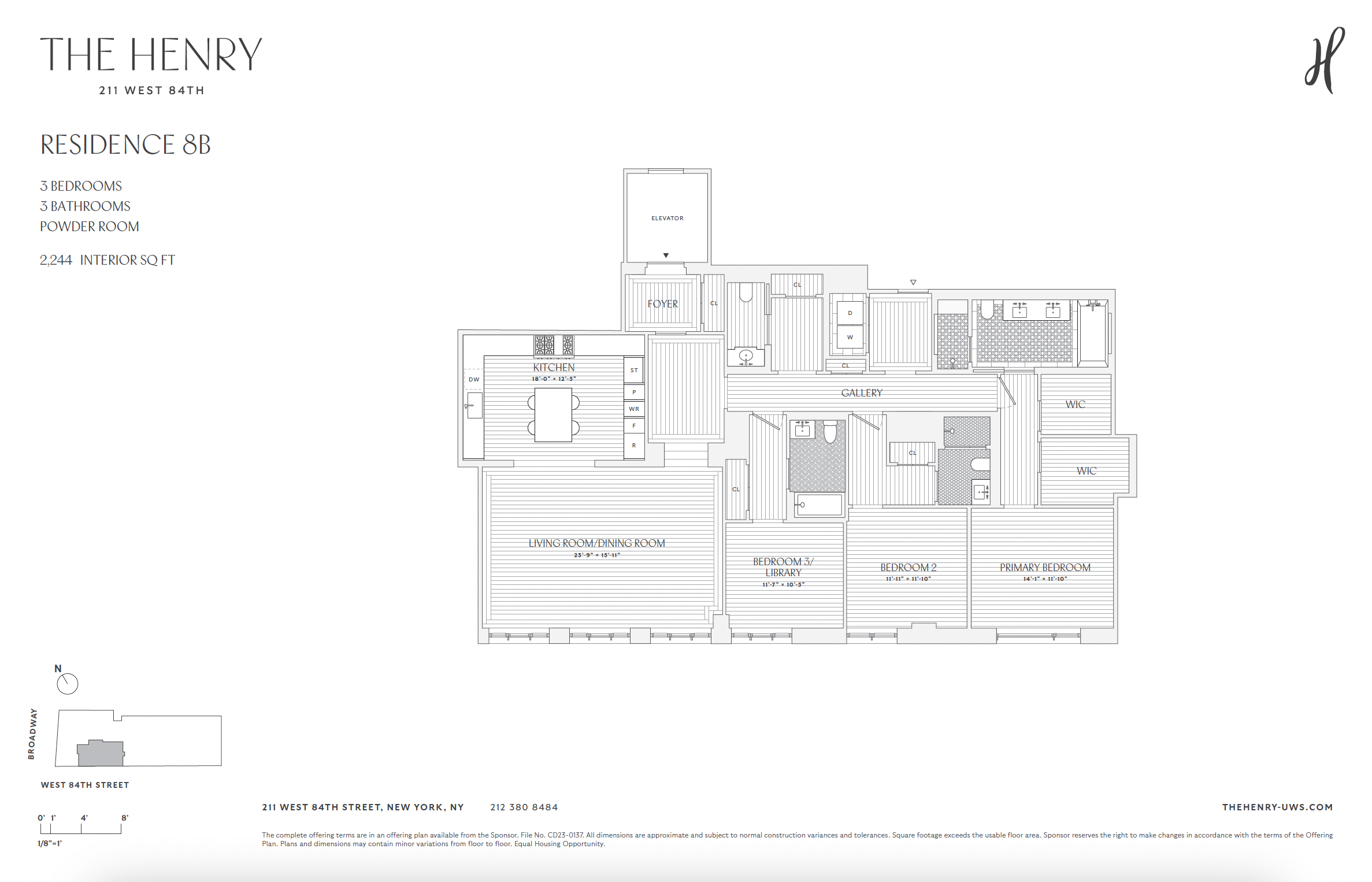 #2 photo, 211 W 84th Street, Upper West Side , NY 10024