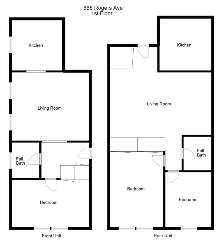 #4 photo, 688 Rogers Ave, ブルックリン区 Lefferts Garden , NY 11226