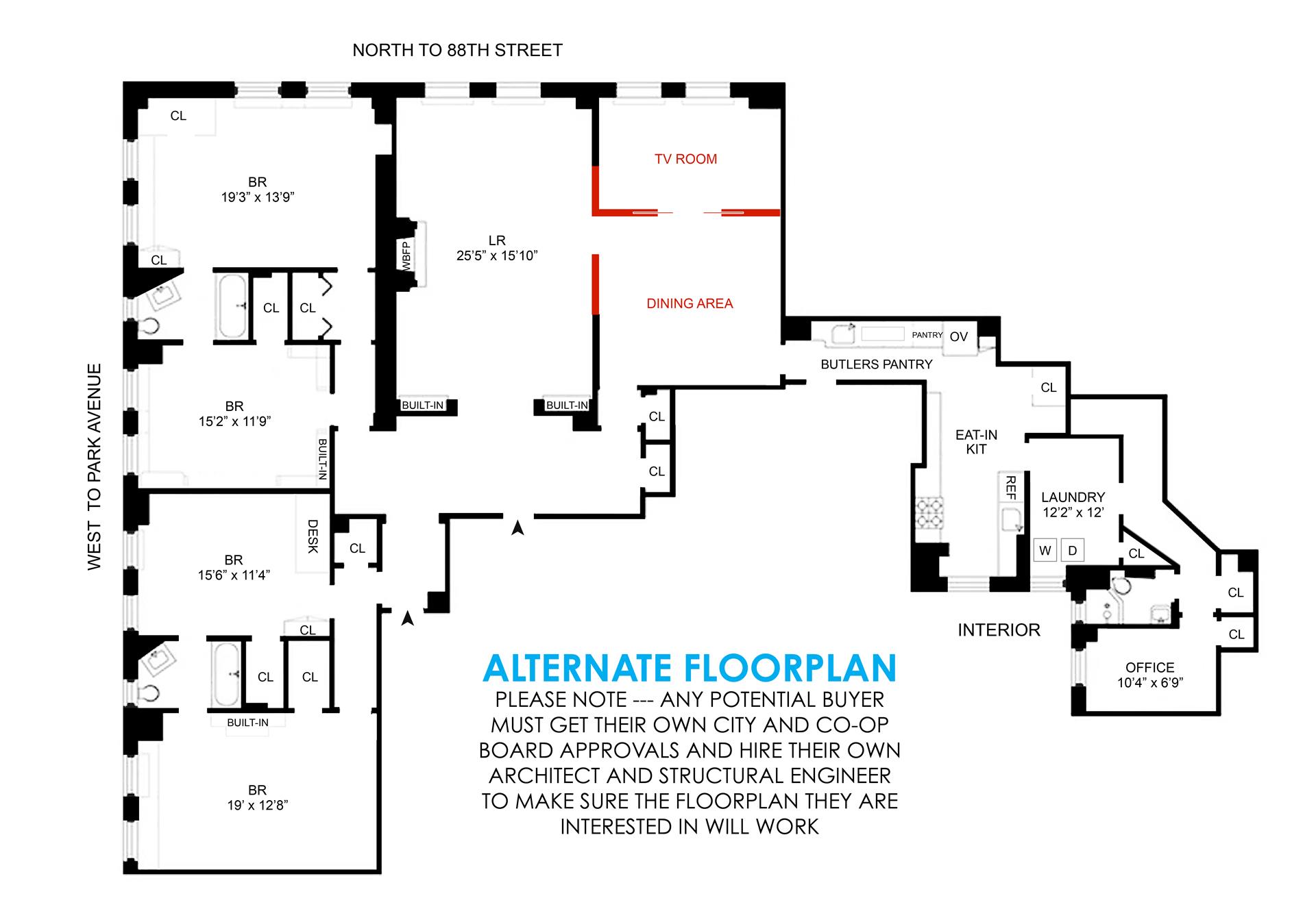 #4 photo, 1075 PARK Avenue, Carnegie Hill , NY 10128