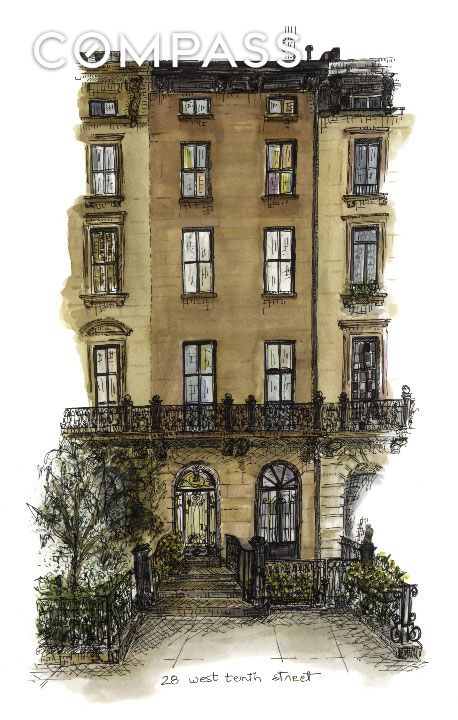 #12 photo, 28 W 10th Street, マンハッタン Greenwich Village , NY 10011