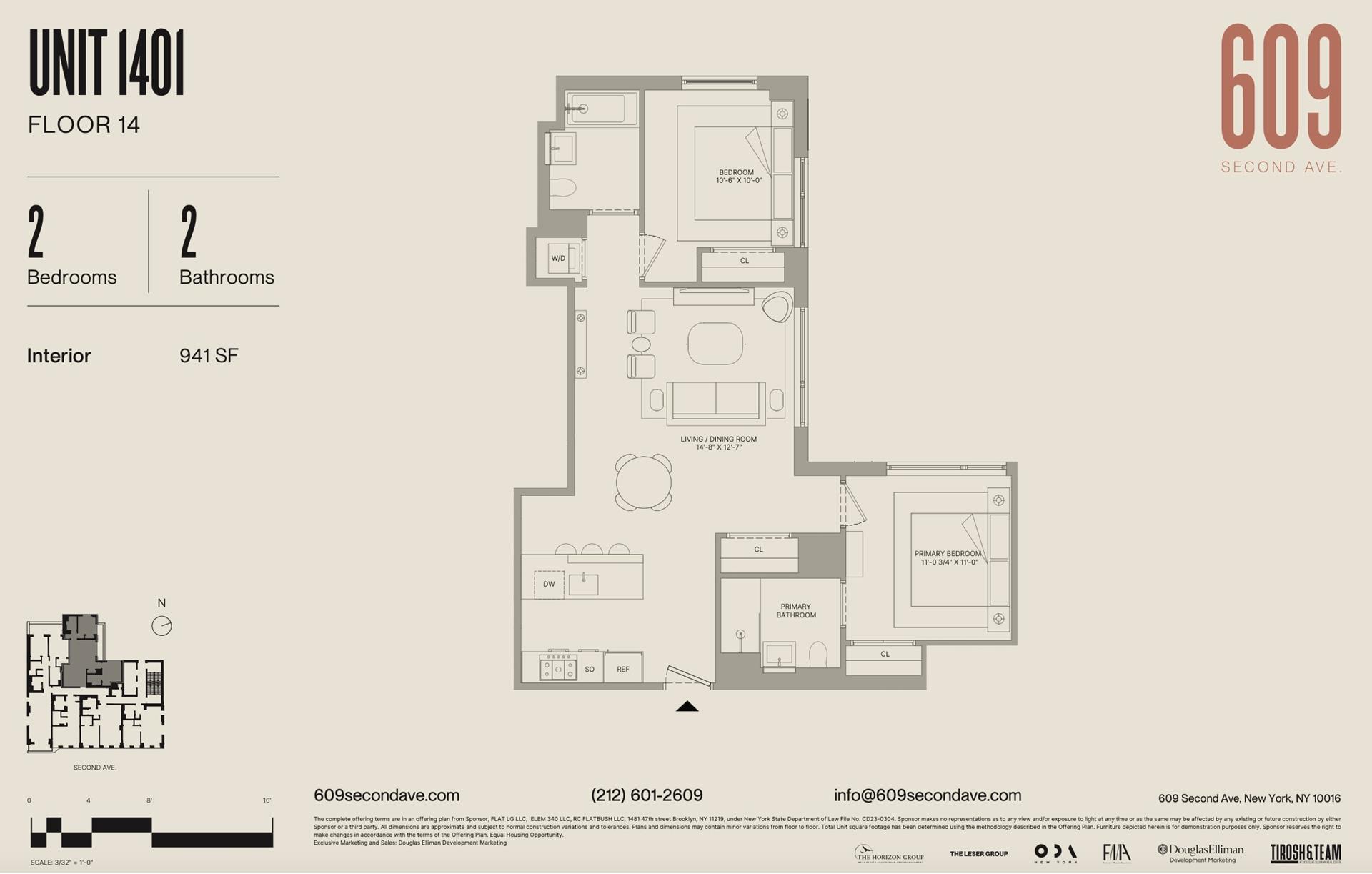 #2 photo, 609 2ND Avenue, マンハッタン Kips Bay , NY 10016