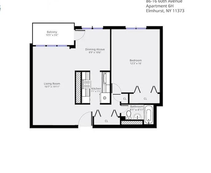 #12 photo, 86-16 60TH avenue, Elmhurst , NY 11373