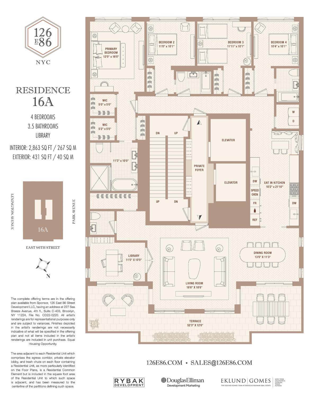 #2 photo, 126 E 86TH Street, マンハッタン Upper East Side , NY 10028