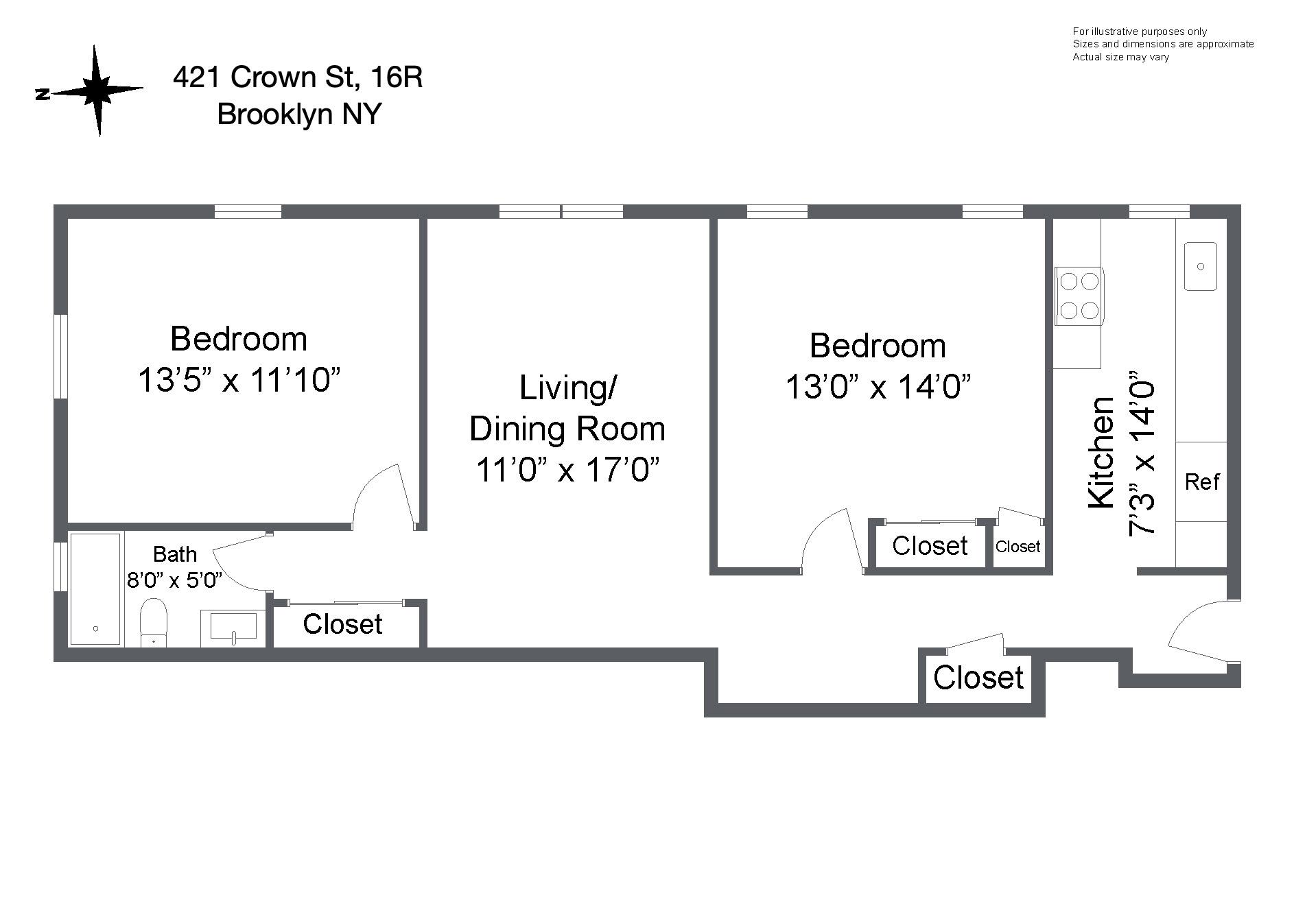 #9 photo, 421 Crown Street, 布鲁克林 Brooklyn , NY 11225