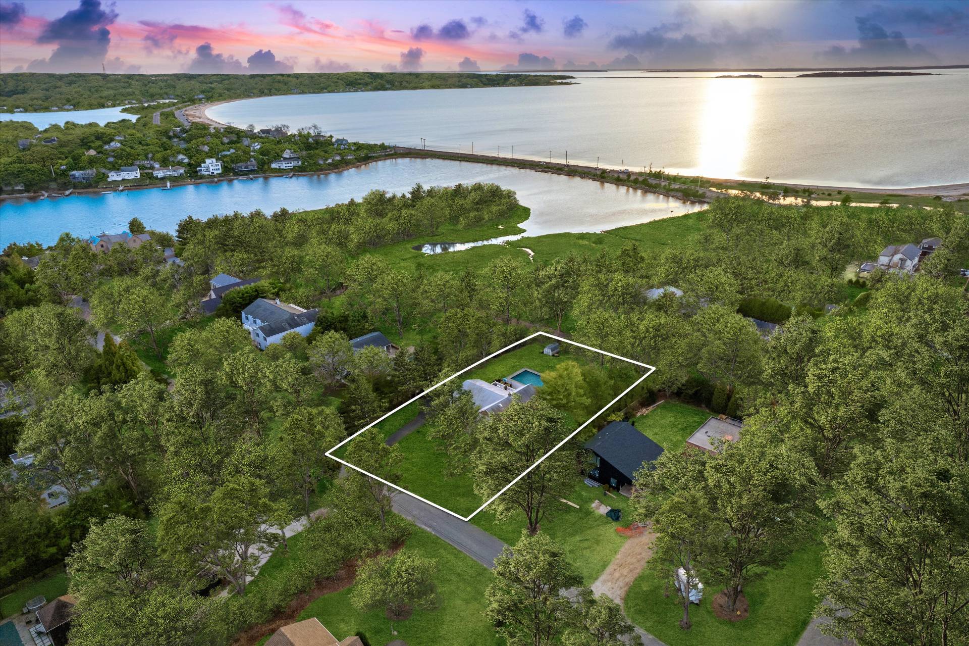 #26 photo, 36 Coves End Lane, サフォーク郡 Sag Harbor , NY 11963