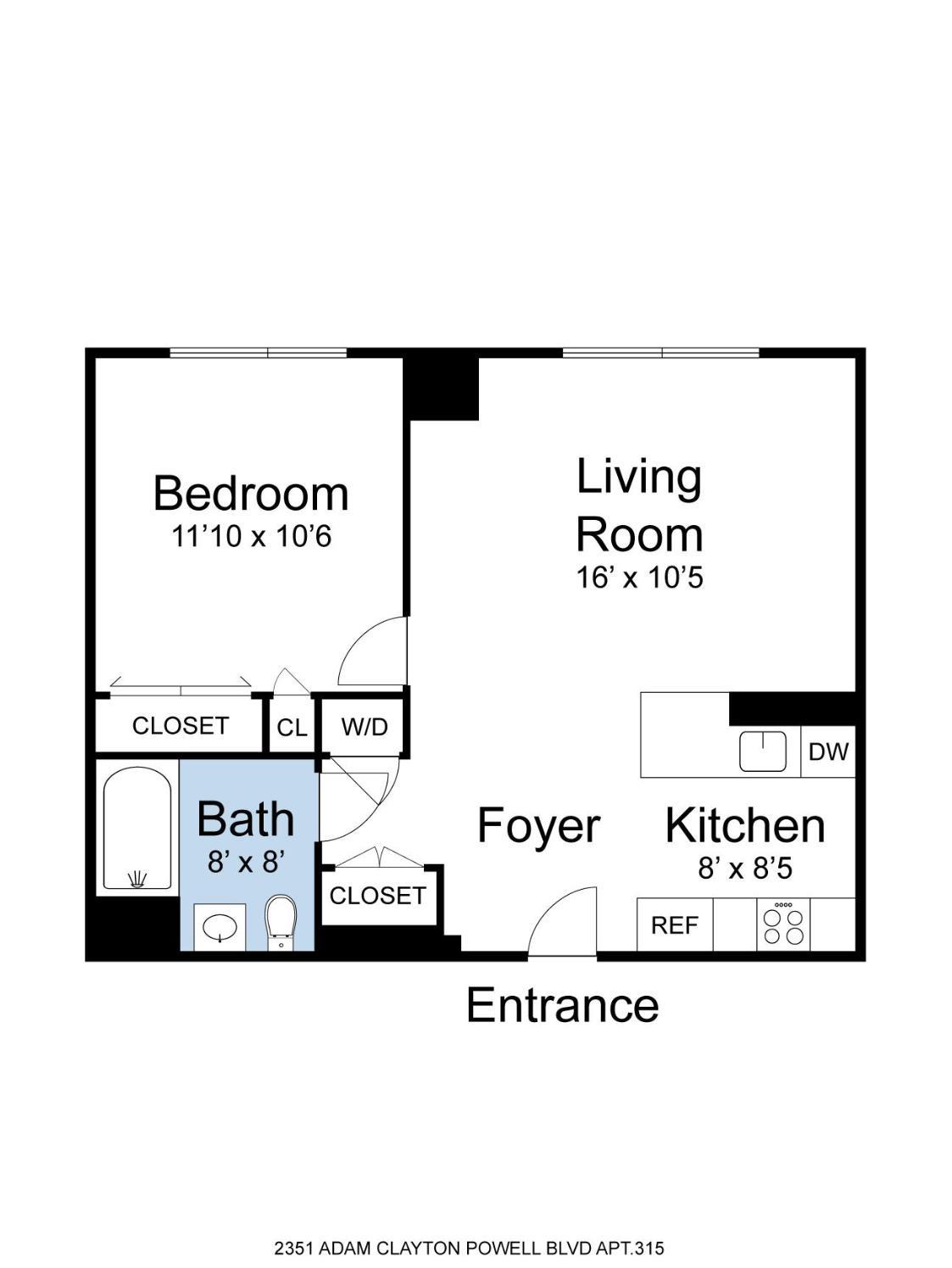 #2 photo, 2351 Adam Clayton Powell Jr Boulevard, マンハッタン West Harlem , NY 10030