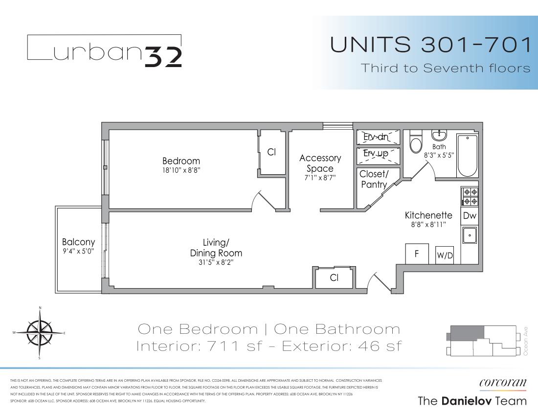 #2 photo, 608 OCEAN Avenue, ブルックリン区 Prospect Park South , NY 11226