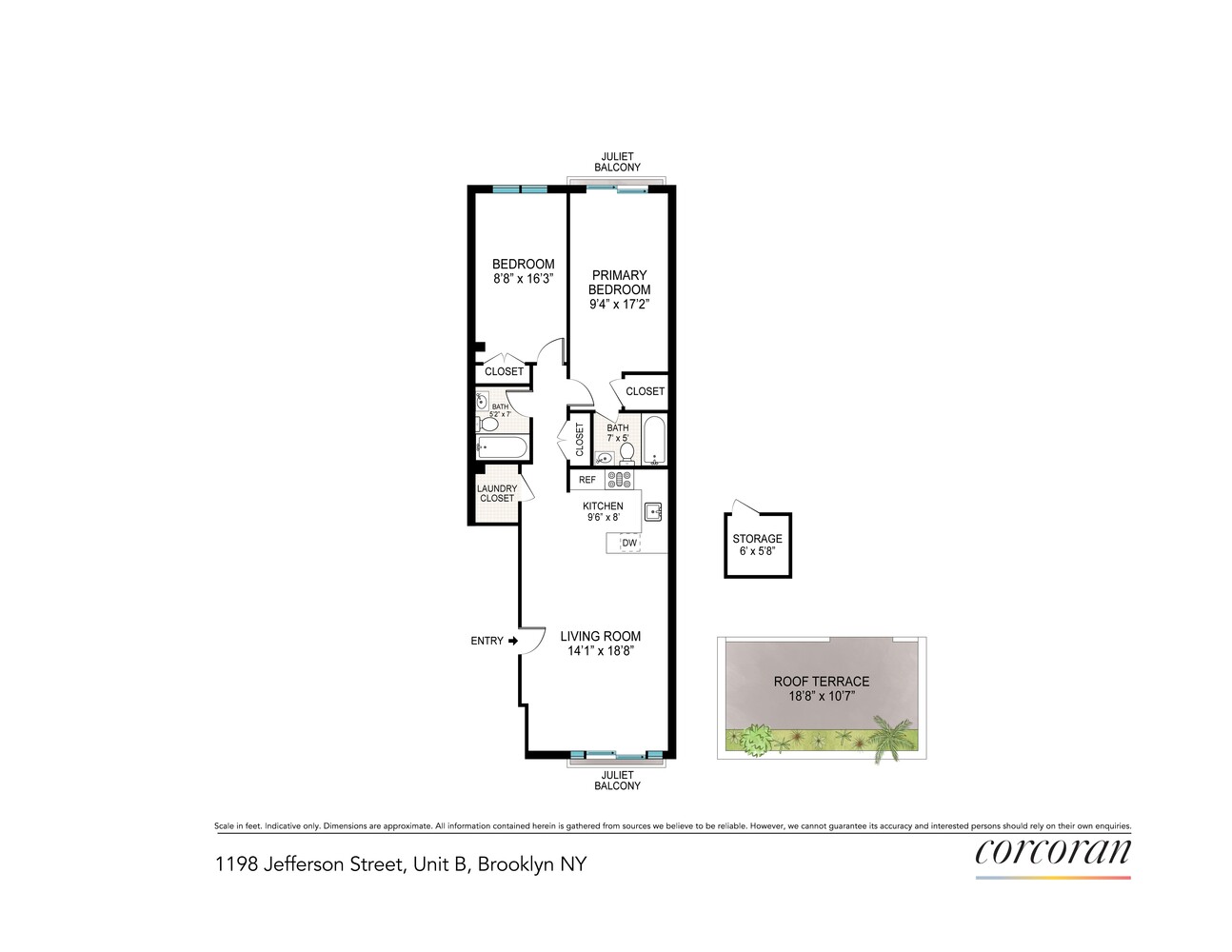 #2 photo, 1198 JEFFERSON Avenue, ブルックリン区 Bushwick , NY 11221