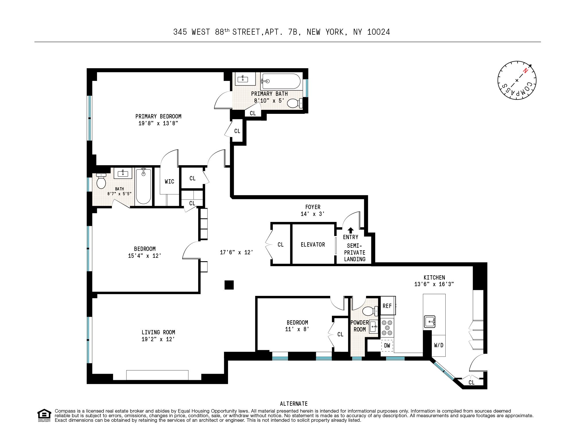 #3 photo, 345 W 88th Street, マンハッタン Upper West Side , NY 10024