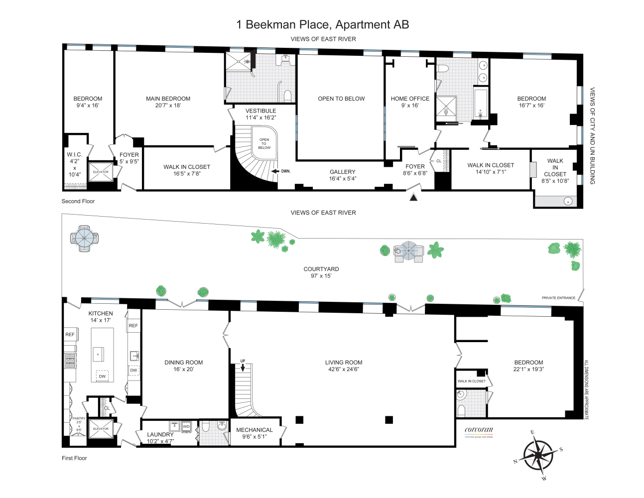 #3 photo, 1 BEEKMAN Place, マンハッタン Beekman , NY 10022