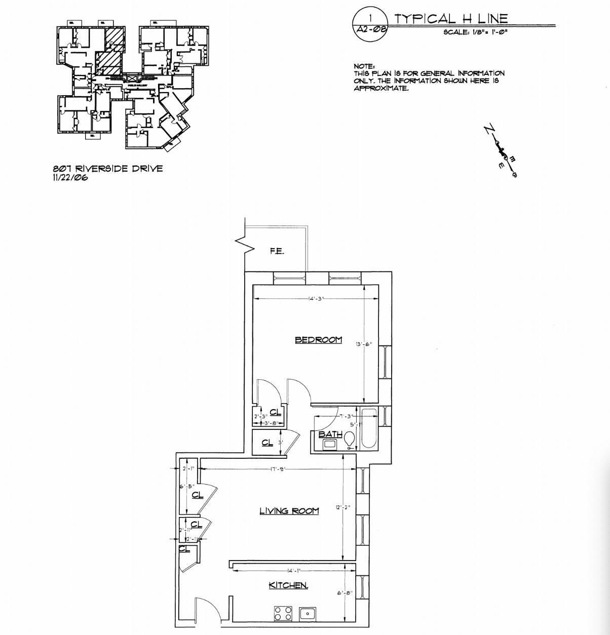 #2 photo, 807 Riverside Drive, マンハッタン Washington Heights , NY 10032