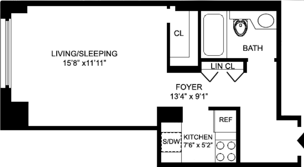 #2 photo, 393 W 49TH Street, マンハッタン Hells Kitchen , NY 10019