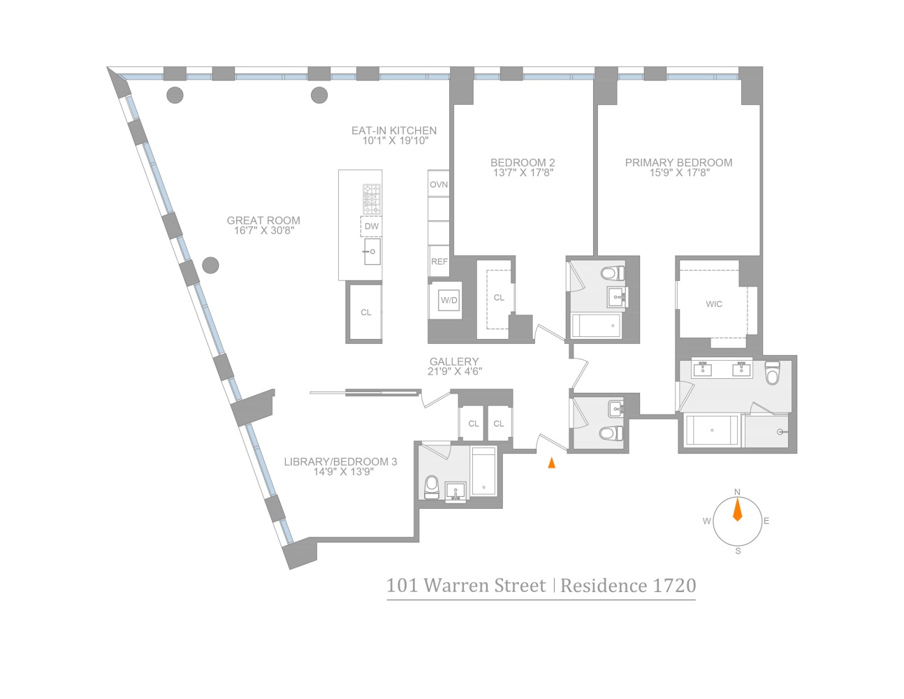 #2 photo, 101 WARREN Street, マンハッタン Tribeca , NY 10007