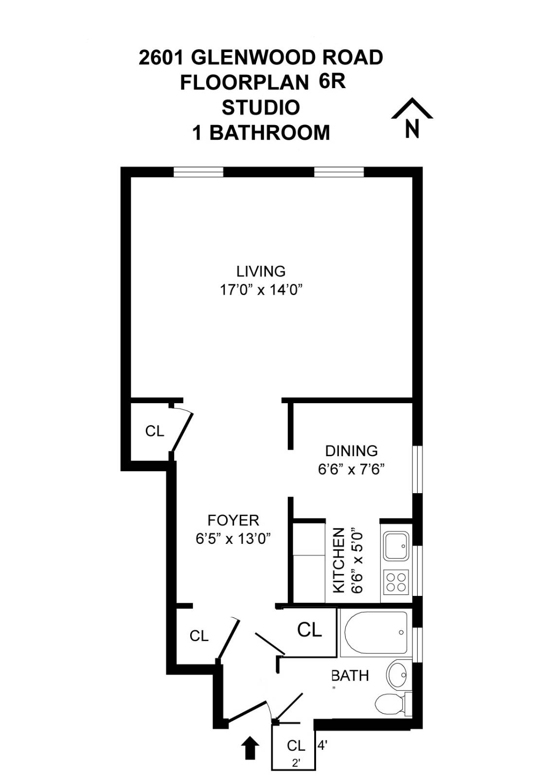 #8 photo, 2601 Glenwood Road, #6R, ブルックリン区 Flatbush , NY 11210