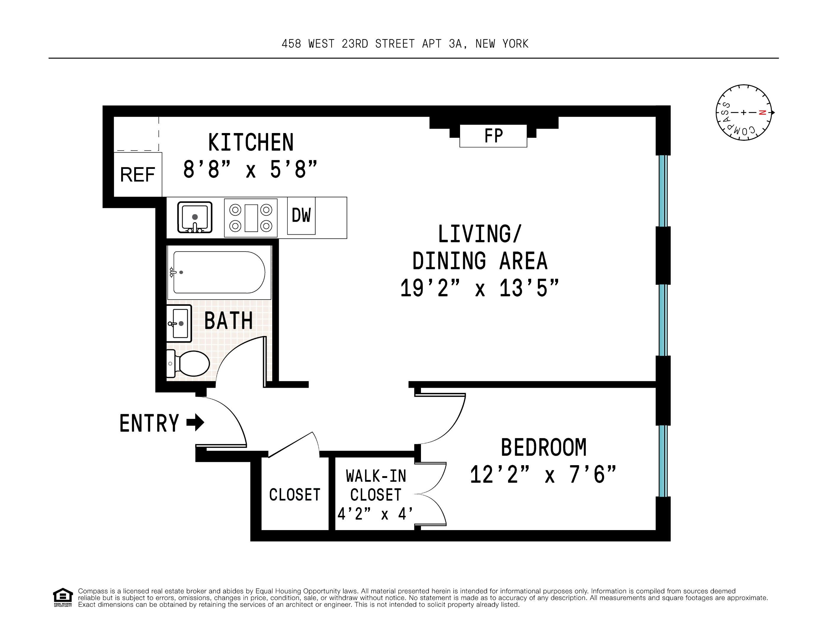 #2 photo, 458 W 23rd Street, マンハッタン Chelsea , NY 10011