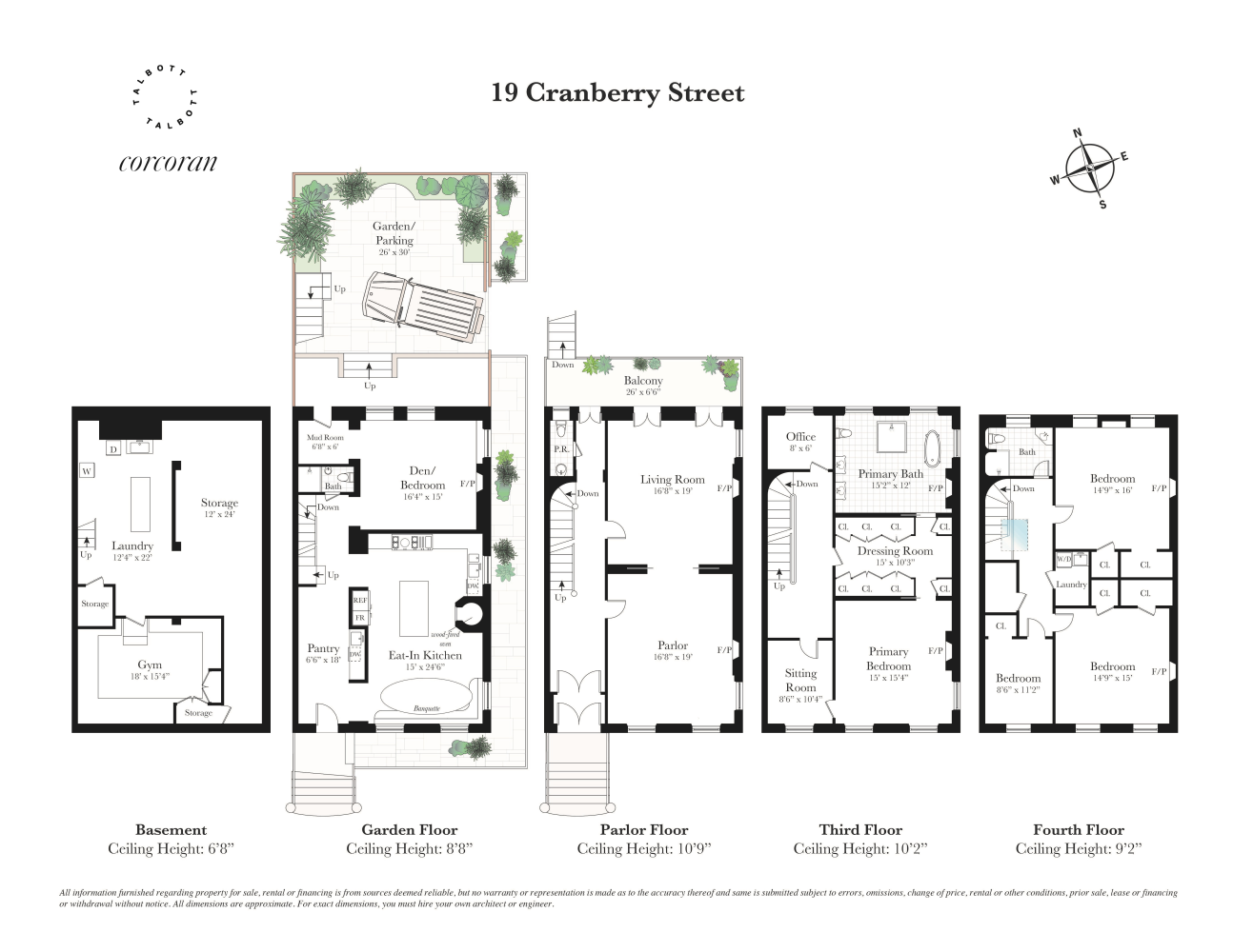 #2 photo, 19 CRANBERRY Street, ブルックリン区 Brooklyn Heights , NY 11201