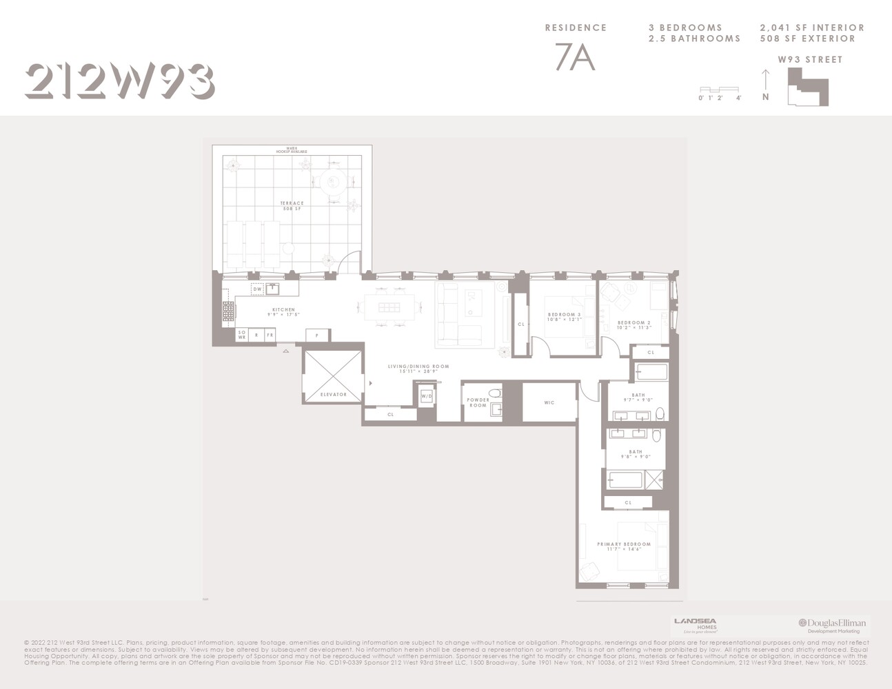 #2 photo, 212 W 93RD Street, マンハッタン Upper West Side , NY 10025
