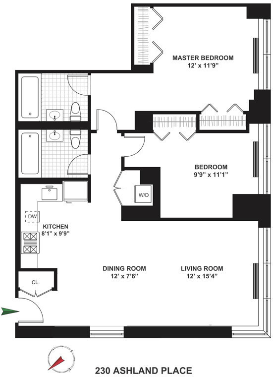 #2 photo, 230 ASHLAND Place, ブルックリン区 Fort Greene , NY 11217