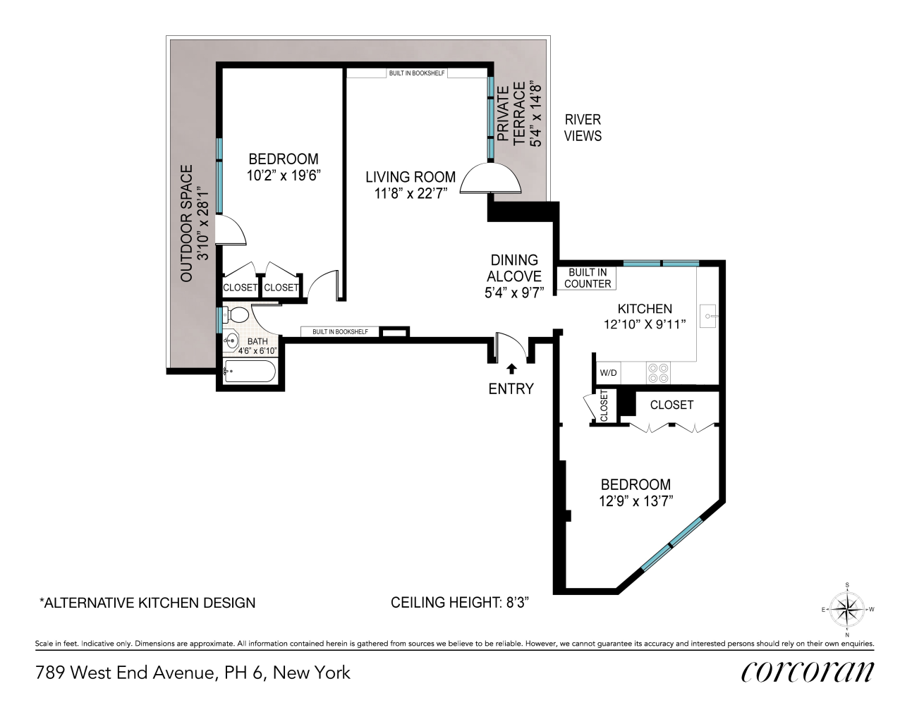 #2 photo, 789 W END Avenue, マンハッタン Upper West Side , NY 10025