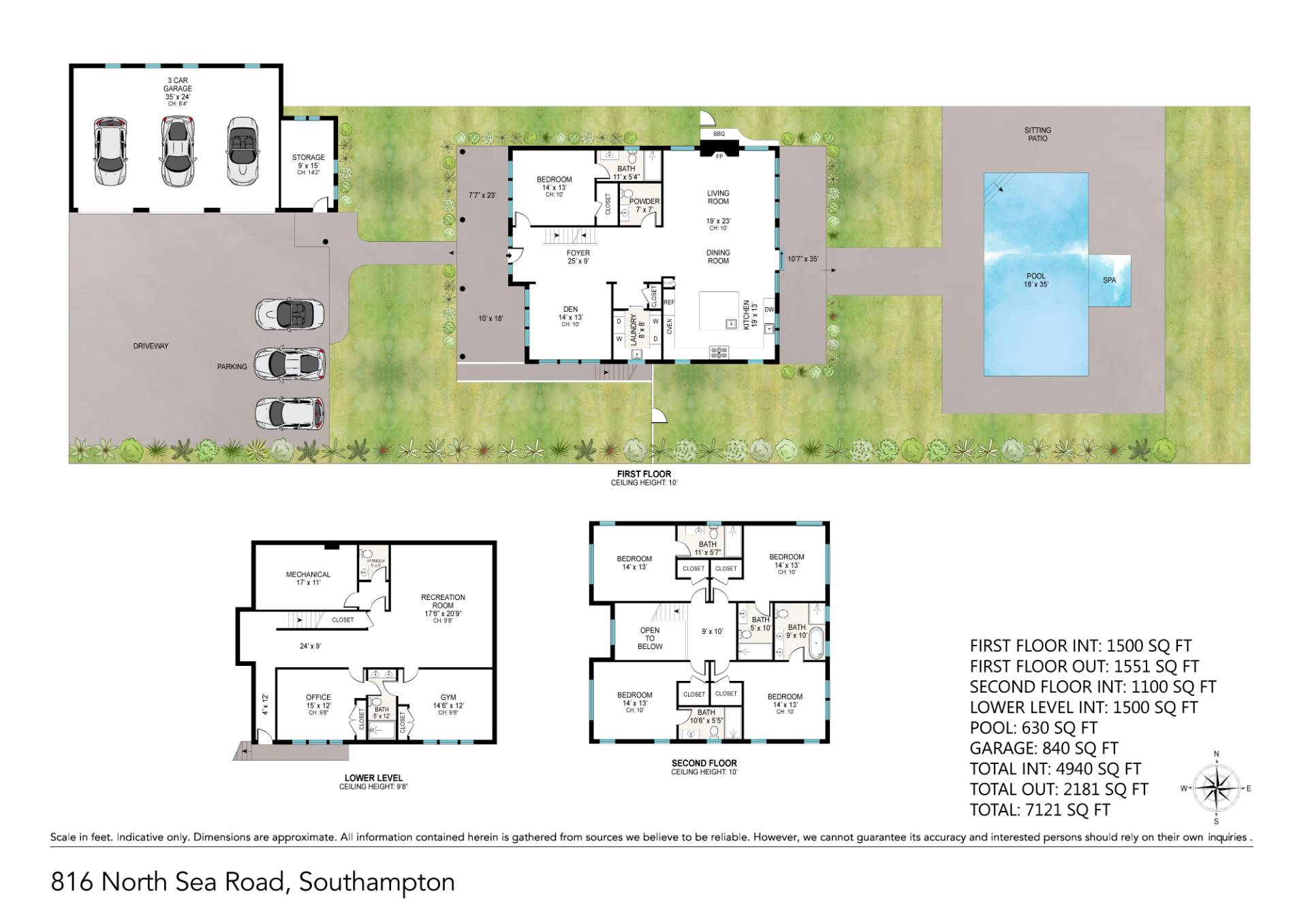 #25 photo, 816 North Sea Road, מחוז סאפוק Southampton , NY 11968