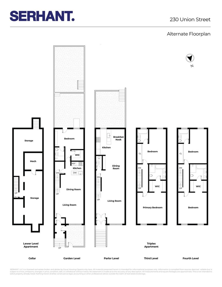 #2 photo, 230 UNION Street, ブルックリン区 Carroll Gardens , NY 11231