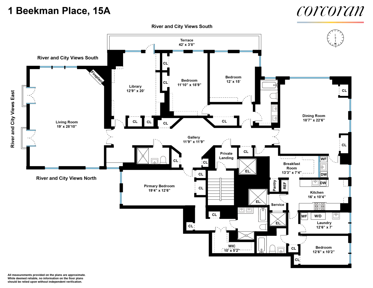 #3 photo, 1 BEEKMAN Place, マンハッタン Beekman , NY 10022