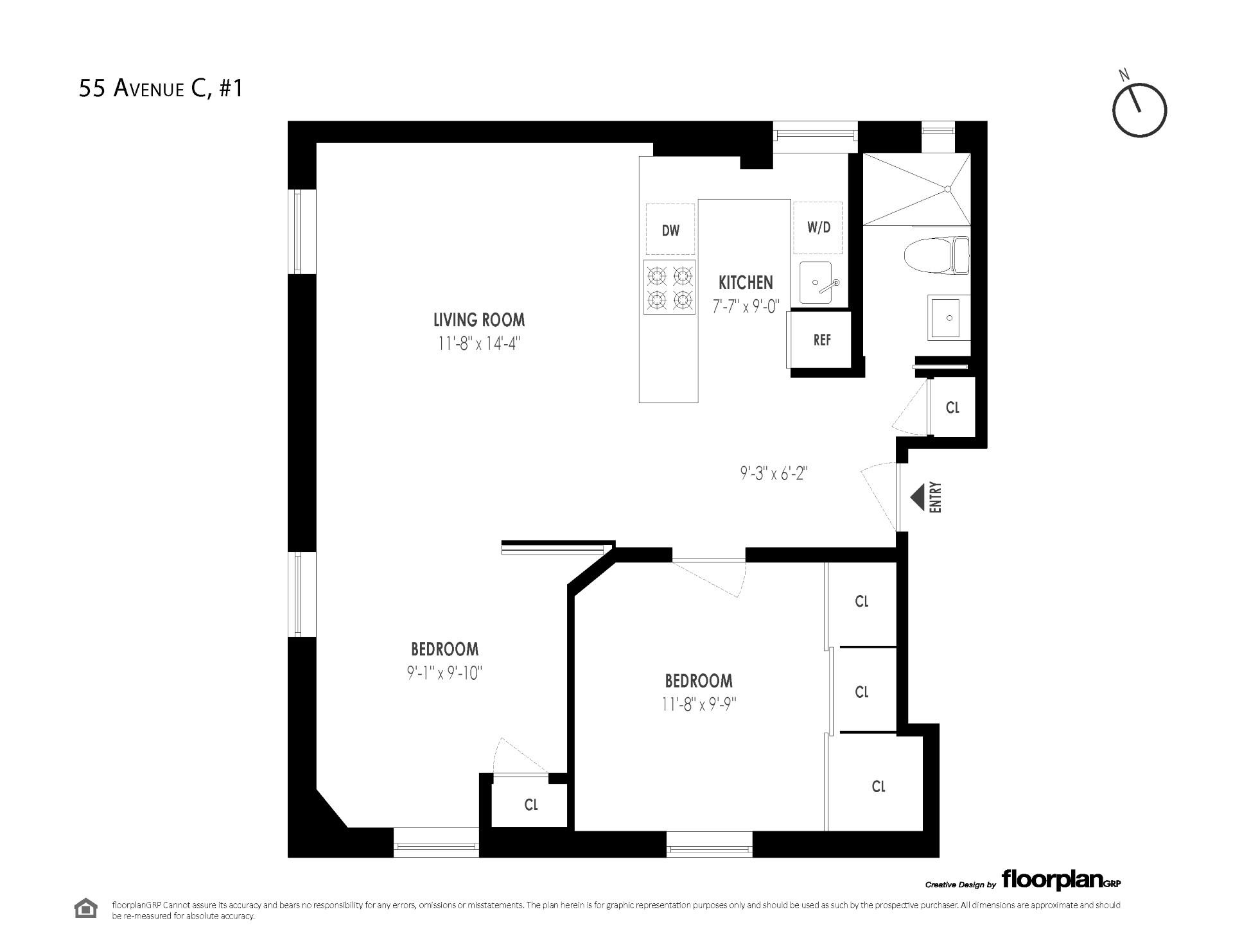 #2 photo, 55 Ave C, 曼哈頓 东村区 East Village , NY 10009