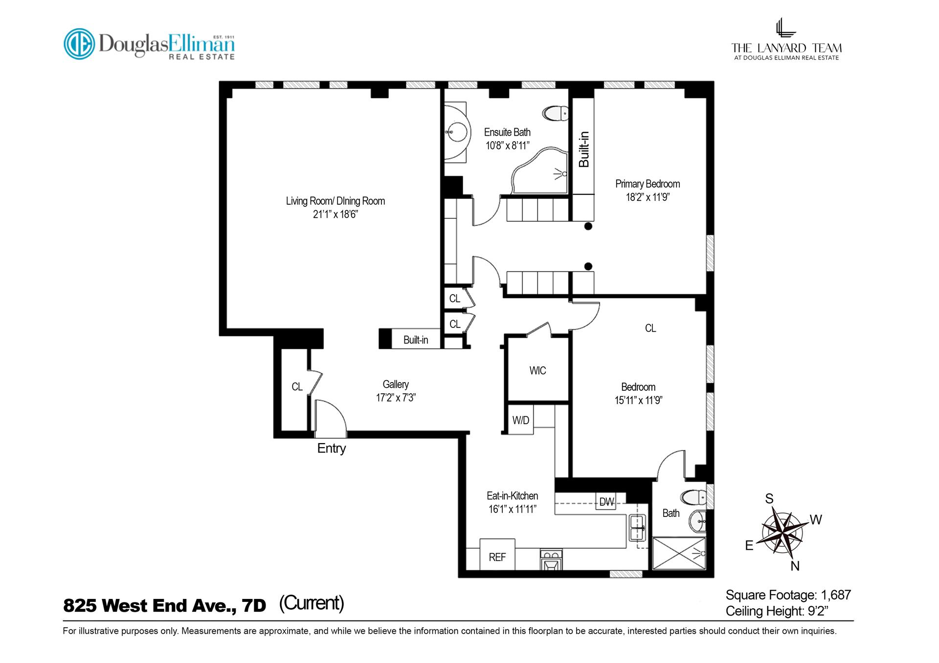 #2 photo, 825 W END Avenue, マンハッタン Upper West Side , NY 10025