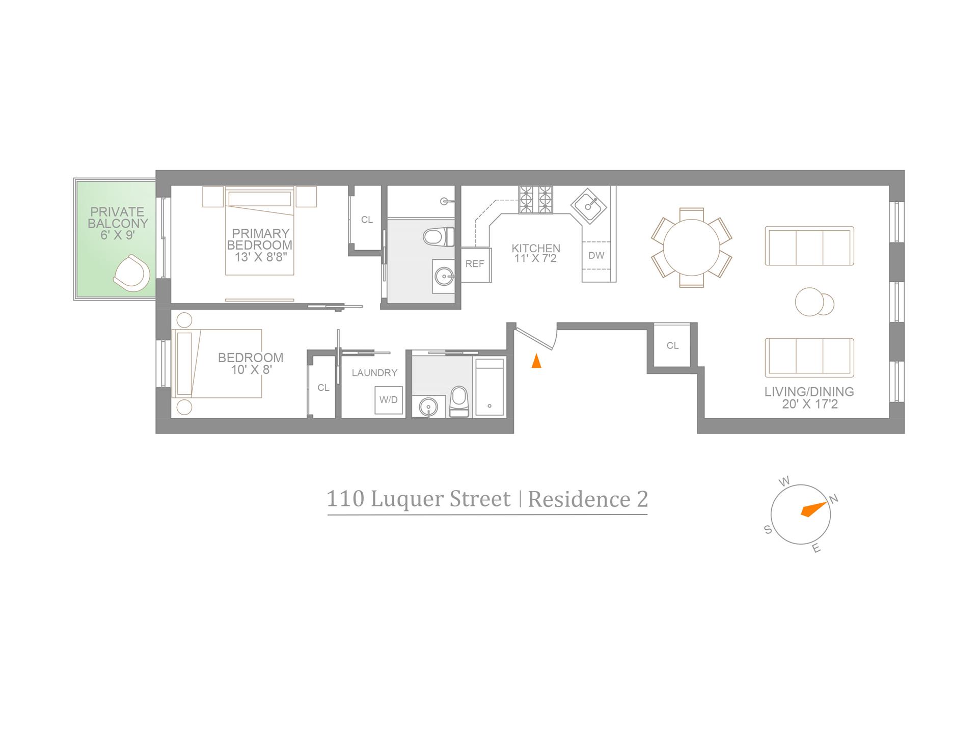 #2 photo, 112 LUQUER Street, ブルックリン区 Carroll Gardens , NY 11231