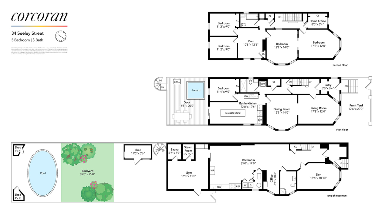 #2 photo, 34 SEELEY Street, Бруклин ‖ Windsor Terrace , NY 11218