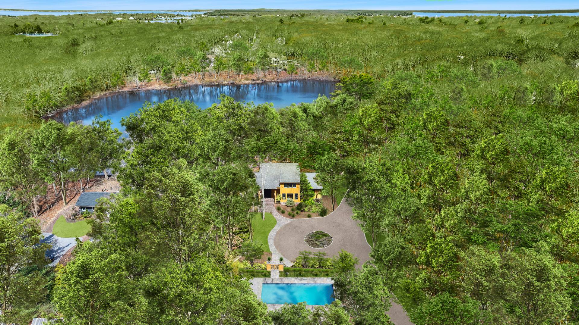 #6 photo, 25 Round Pond Lane, サフォーク郡 Sag Harbor , NY 11963