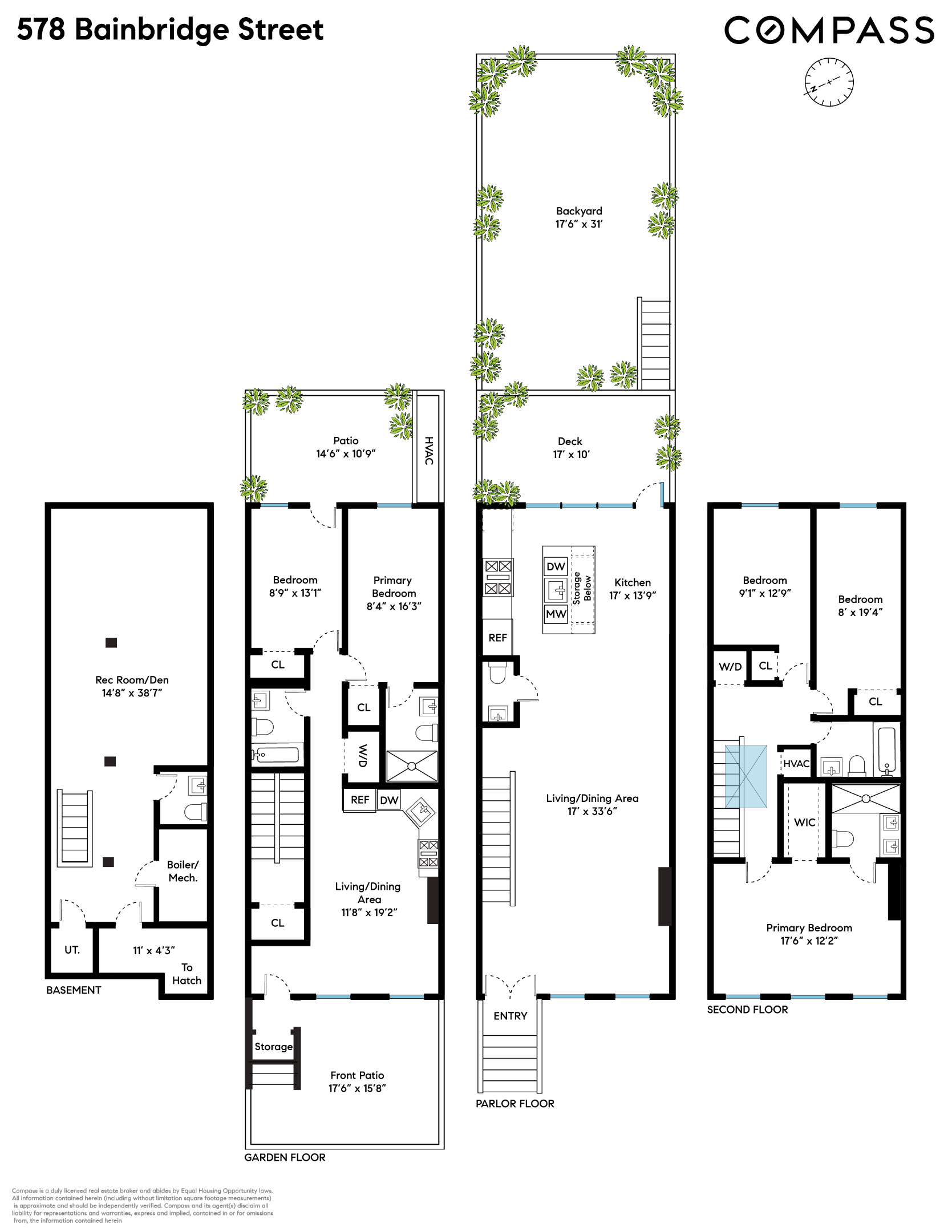 #2 photo, 578 Bainbridge Street, ブルックリン区 Bedford-Stuyvesant , NY 11233