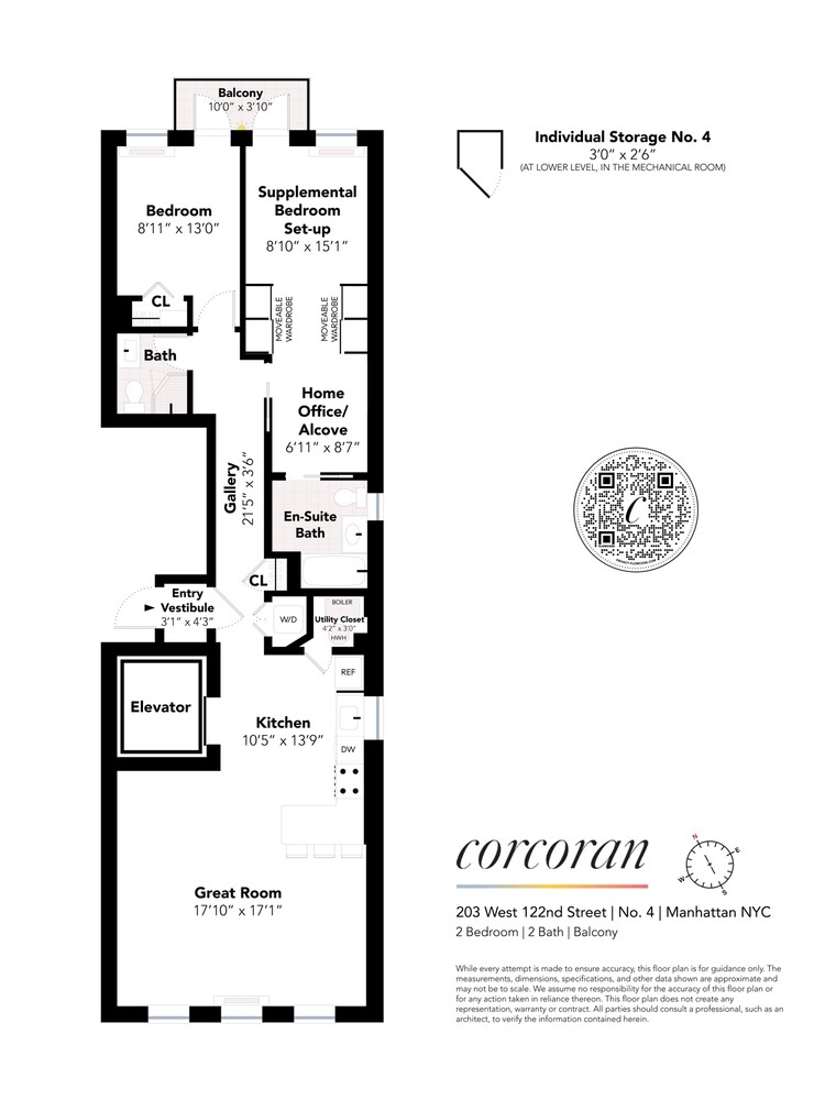 #3 photo, 203 W 122ND Street, マンハッタン South Harlem , NY 10027