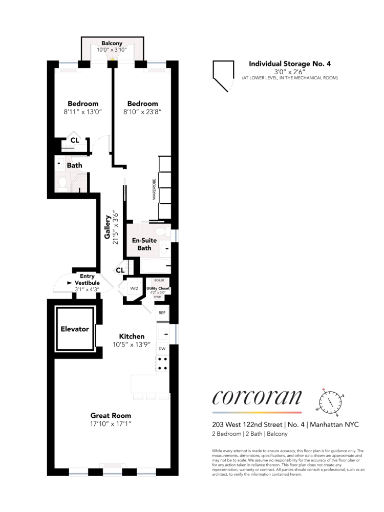 #5 photo, 203 W 122ND Street, マンハッタン South Harlem , NY 10027