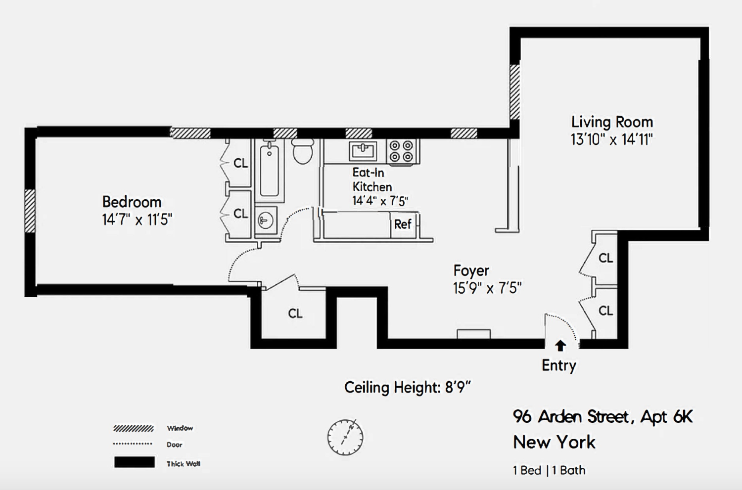 #2 photo, 96 ARDEN Street, マンハッタン Fort George , NY 10040