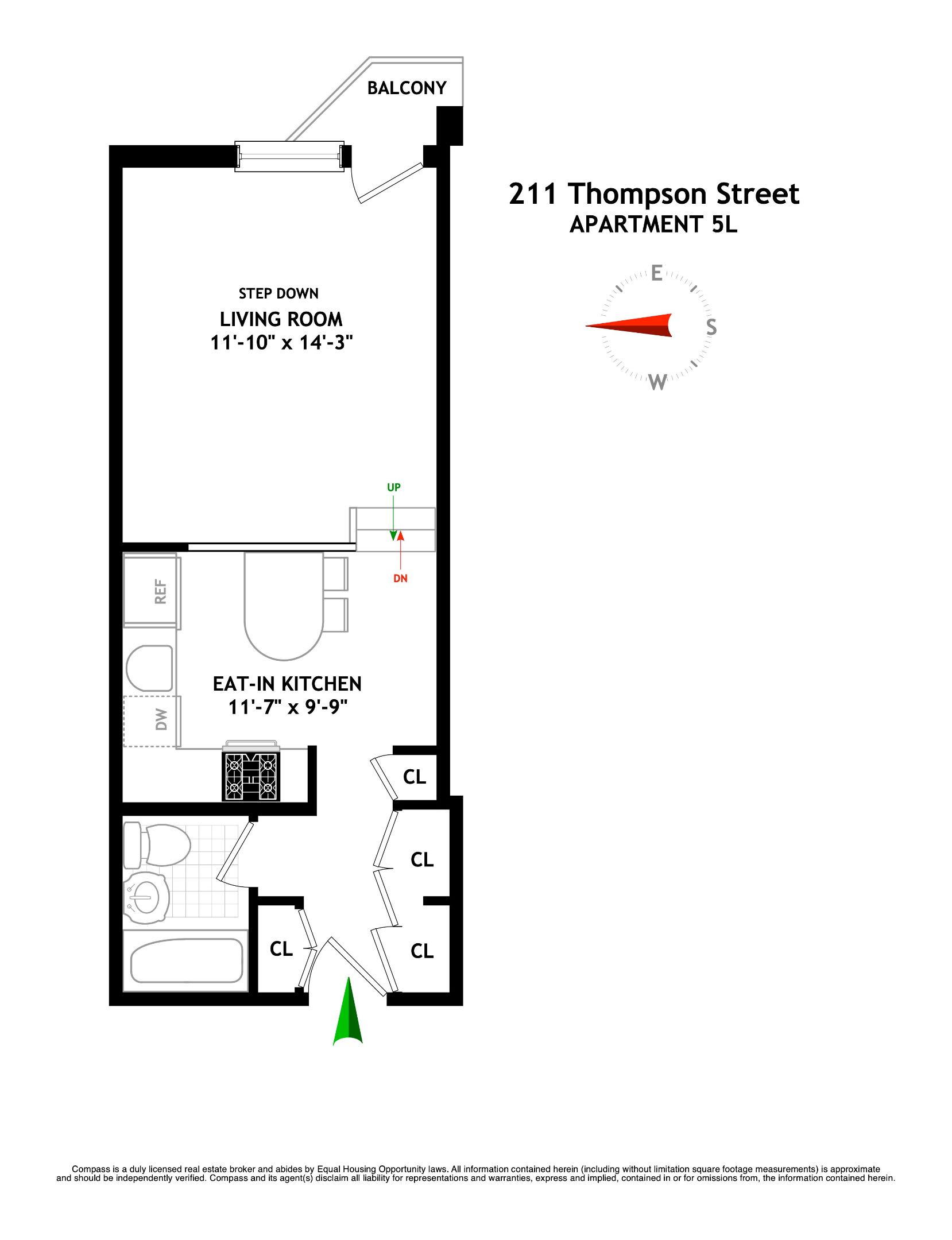 #2 photo, 211 Thompson Street, マンハッタン Greenwich Village , NY 10012