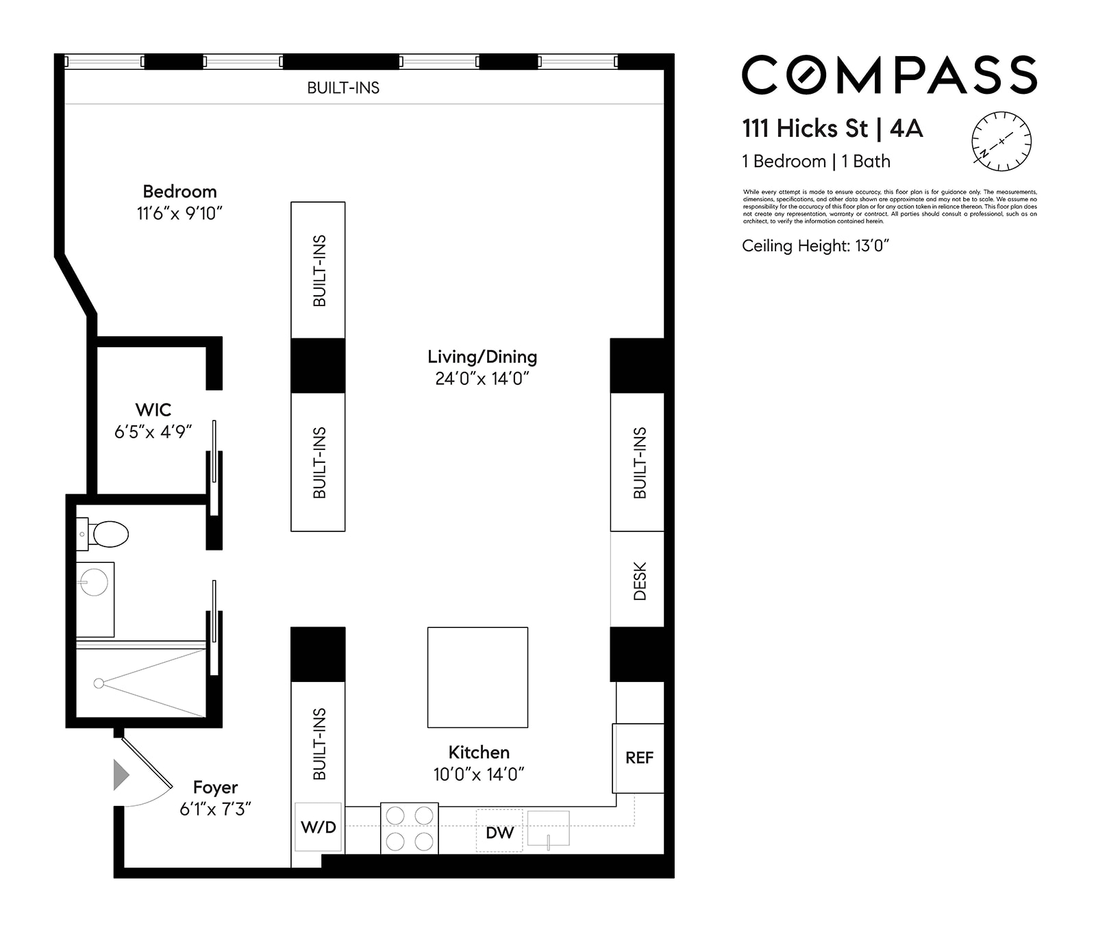 #2 photo, 111 Hicks Street, ブルックリン区 Brooklyn Heights , NY 11201