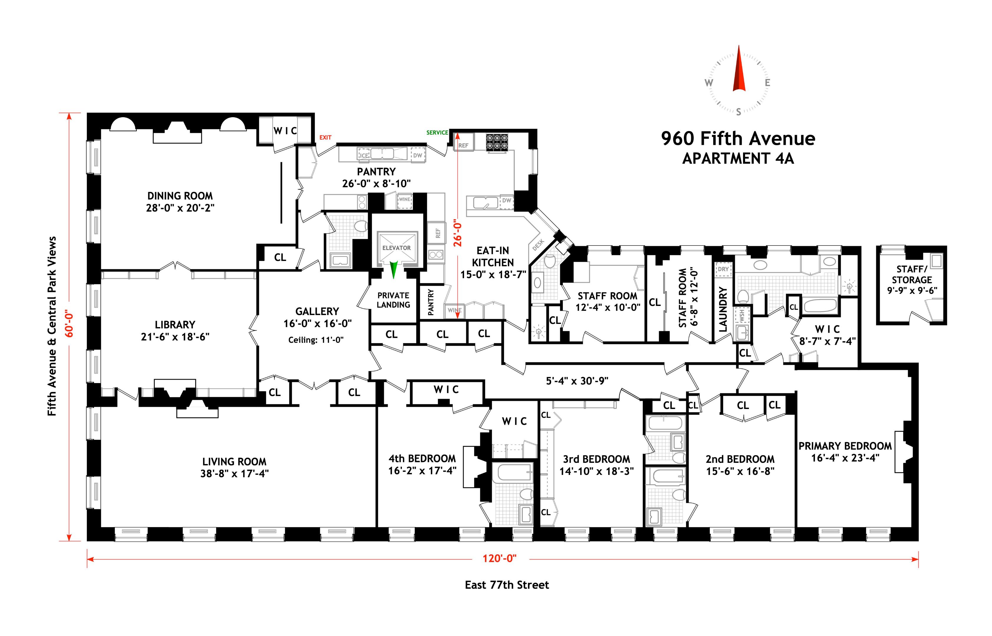 #3 photo, 960 5th Avenue, マンハッタン Upper East Side , NY 10075