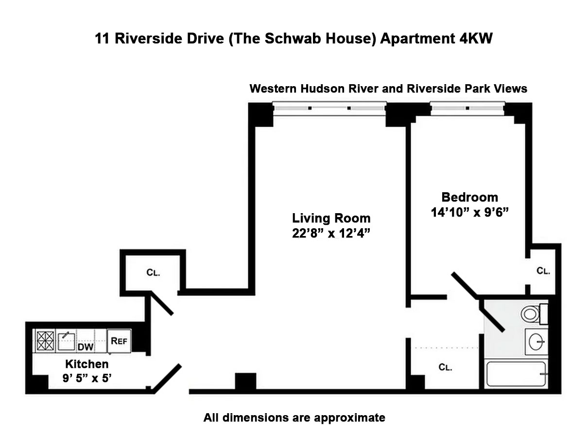 #2 photo, 11 RIVERSIDE Drive, マンハッタン Upper West Side , NY 10023