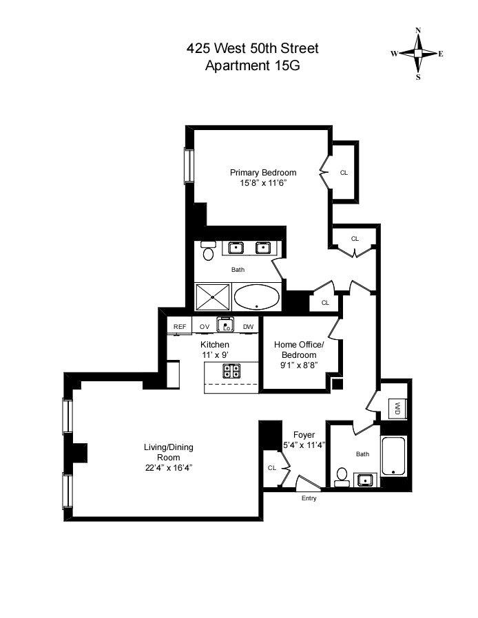 #2 photo, 425 W 50th Street, マンハッタン Hell's Kitchen , NY 10019