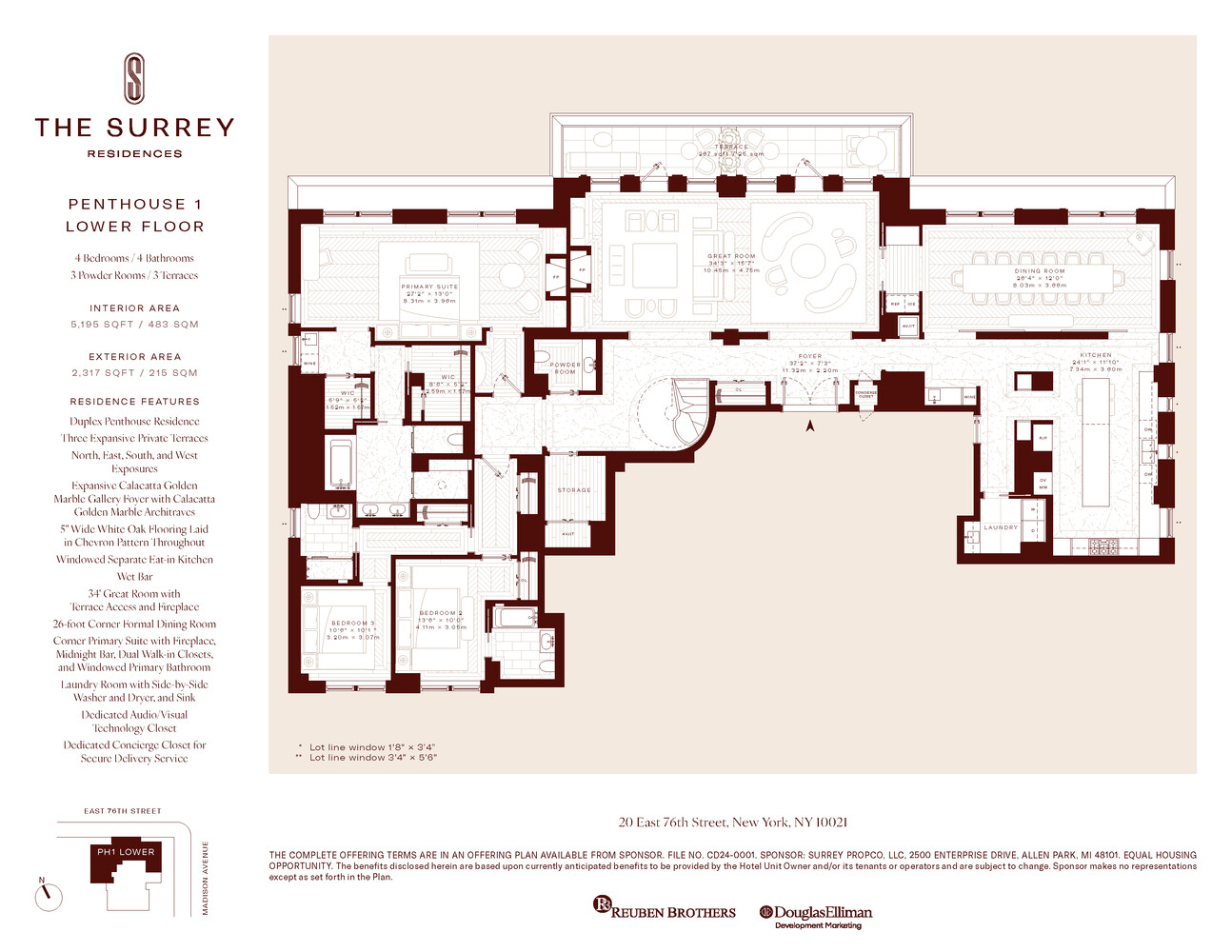 #2 photo, 20 E 76TH Street, マンハッタン Lenox Hill , NY 10021